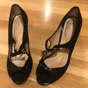 Kate Spade peep toe party shoes